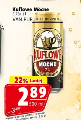 Piwo Kuflowe Mocne promocja w Prim Market