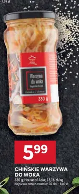 Chińskie warzywa do woka promocja w Stokrotka