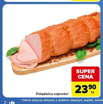Polędwica sopocka promocja w Carrefour Market