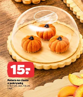 Patera na ciasto z pokrywką promocja w Netto