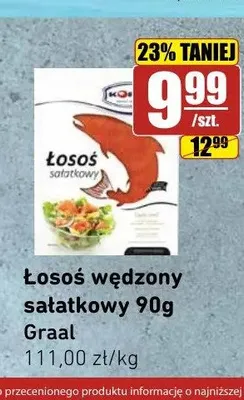 Łosoś wędzony sałatkowy Graal promocja w API Market