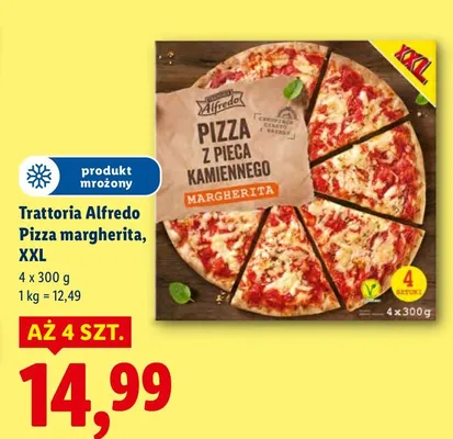 Pizza margherita, XXL promocja w Lidl