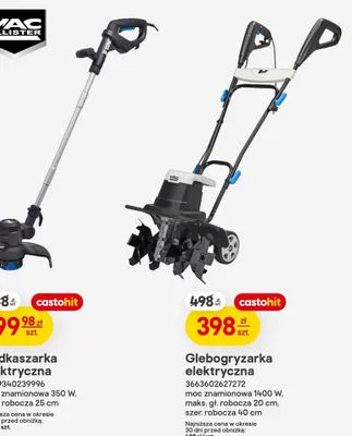Glebogryzarka elektryczna promocja w Castorama