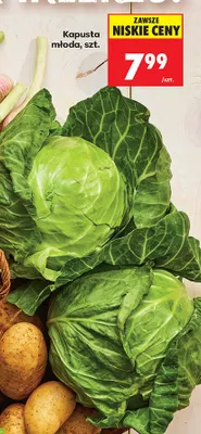 Kapusta młoda promocja w Biedronka