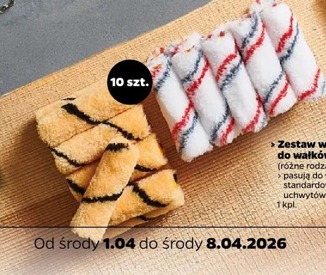Zestaw wkładów do wałków malarskich promocja w Netto