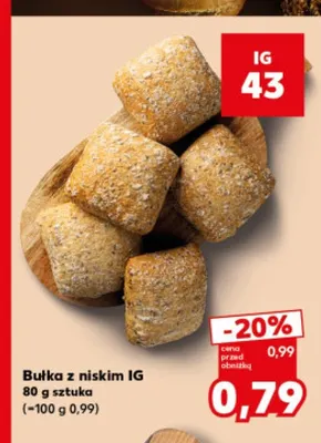 Bułka z niskim IG promocja w Kaufland
