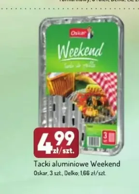 Tacki aluminiowe Oskar Weekend 3-pak promocja w Avita