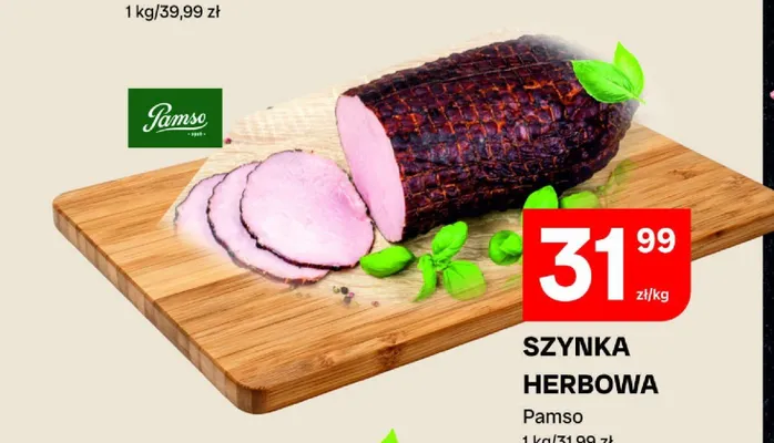 Szynka herbowa Pamso promocja w Chorten