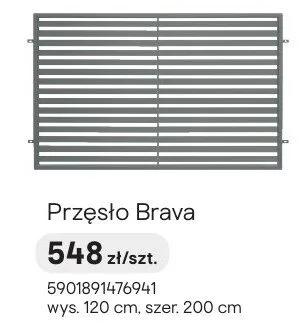 Przęsło Brava promocja w Castorama