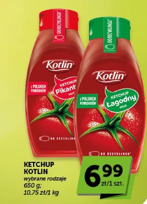 Ketchup pikantny Kotlin promocja w ABC