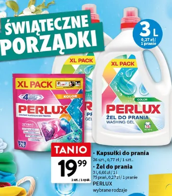 Żel do prania wybrane rodzaje promocja w Intermarche