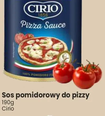 Sos pomidorowy do pizzy Cirio promocja w Market Point