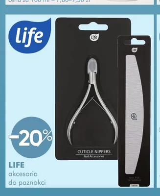 Cążki do skórek Life promocja w Super-Pharm