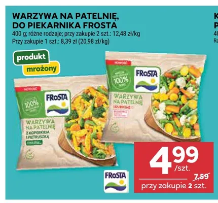 Warzywa do piekarnika Frosta promocja w Stokrotka