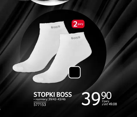 Stopki Boss 2-pak promocja w Selgros