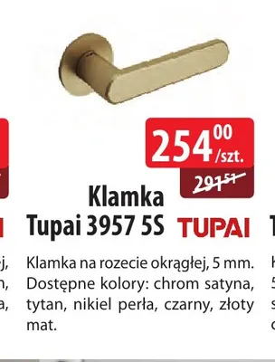 Klamka Tupai 3957 5S promocja w Dobre Dla Domu