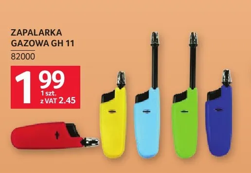 Zapalarka gazowa Gh 11 promocja w Selgros