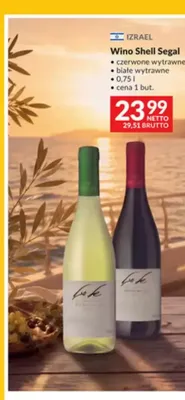Wino czerwone wytrawne Shell Segal promocja w Makro