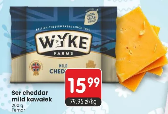 Ser cheddar mild kawałek promocja w Market Point