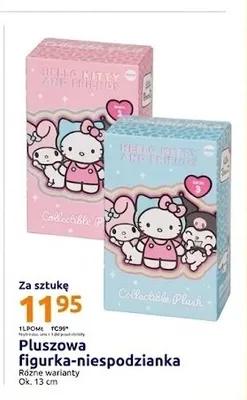 Pluszowa figurka-niespodzianka Hello Kitty and Friends 13 cm promocja w Action