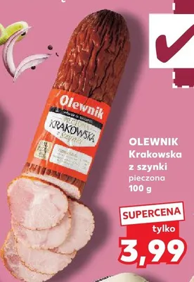 Krakowska z szynki pieczona promocja w Kaufland