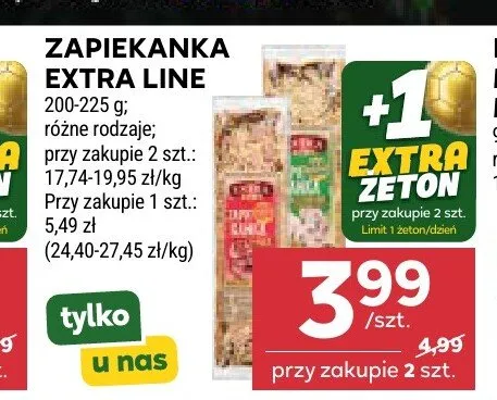 Zapiekanka Extra Line promocja w Stokrotka