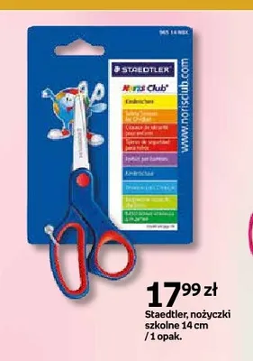 Nożyczki szkolne Staedtler 14 cm promocja w Empik