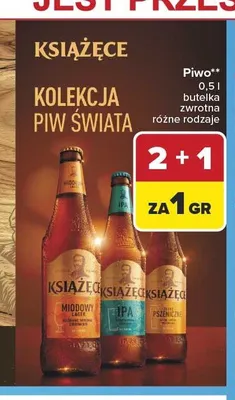 Piwo Książęce IPA promocja w Carrefour