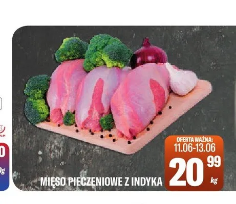Mięso pieczeniowe z indyka promocja w Tomi Markt