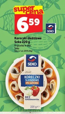 Koreczki śledziowe Seko promocja w TOPAZ
