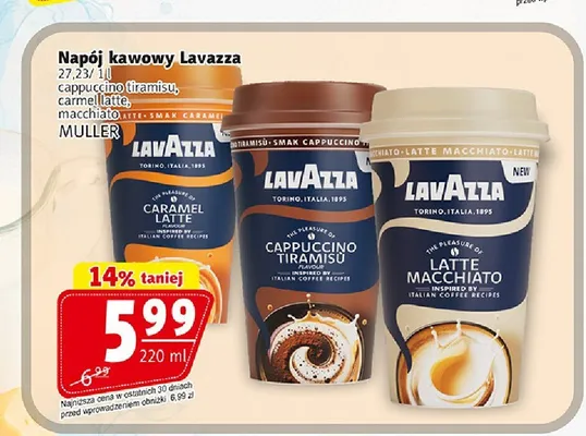 Napój kawowy Lavazza Latte Macchiato promocja w Prim Market