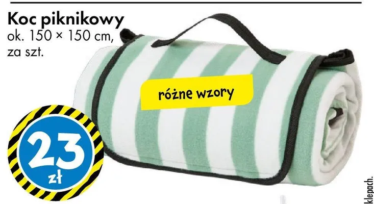 Koc piknikowy promocja w Tedi