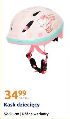 Kask dziecięcy promocja w Action