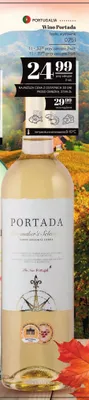 Wino białe Portada wytrawne promocja w POLOmarket