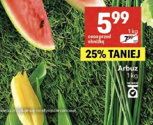 Arbuz promocja w Delikatesy Centrum