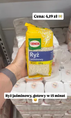 Ryż jaśminowy Cenos promocja w Dino