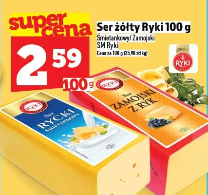 Ser żółty Ryki promocja w TOPAZ