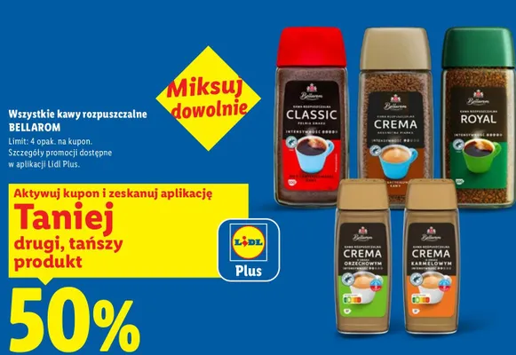 Kawa rozpuszczalna promocja w Lidl