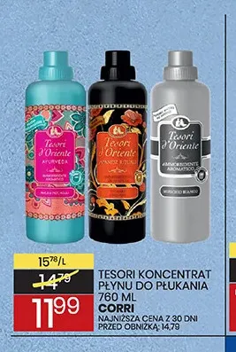 Koncentrat płynu do płukania Tesori d'Oriente promocja w Wafelek