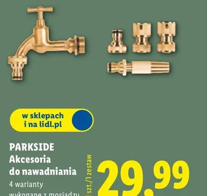 Akcesoria do nawadniania promocja w Lidl