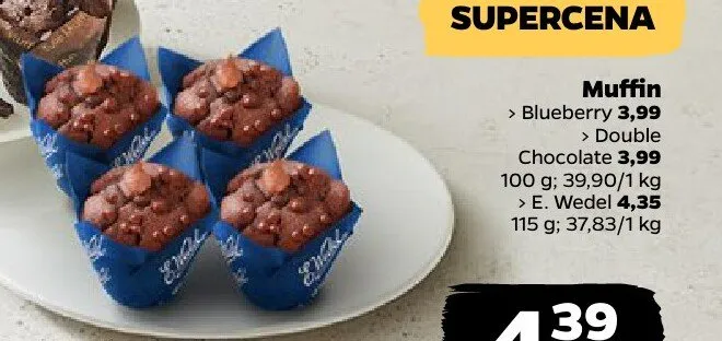 Muffin Wedel promocja w Netto