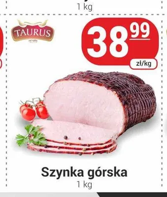 Szynka górska Taurus promocja w Delikatesy Sezam