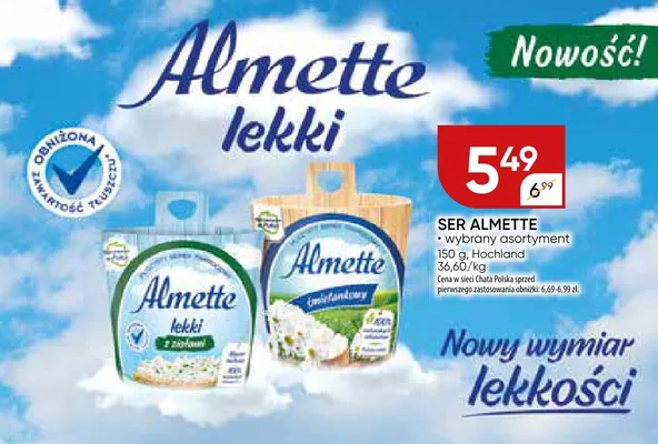 Ser Almette promocja w Chata Polska
