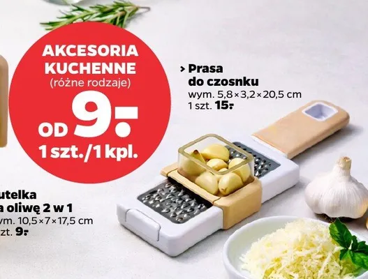 Prasa do czosnku promocja w Netto