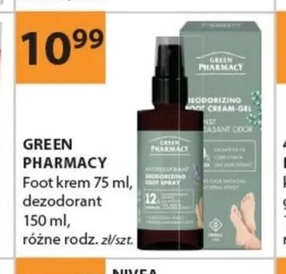 Dezodorant do stóp Green Pharmacy promocja w Drogerie Laboo