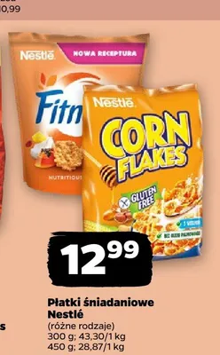 Płatki śniadaniowe Nestlé promocja w Netto