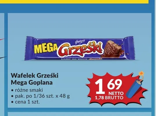 Wafelek Grześki Mega promocja w Makro