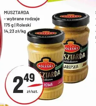 Musztarda Roleski promocja w Sedal