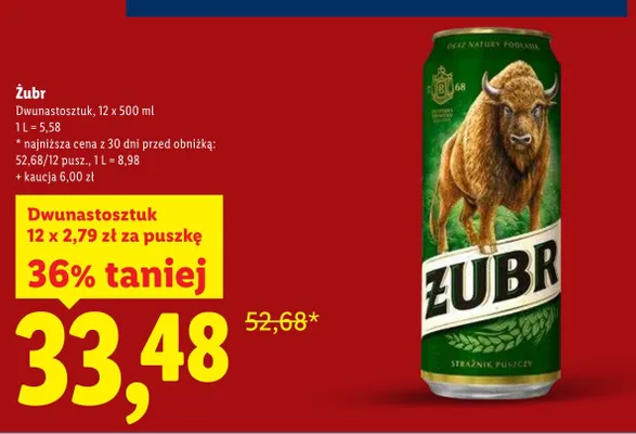 Piwo dwunastoszkowe promocja w Lidl