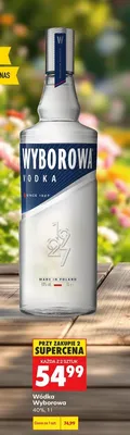 Wódka Wyborowa promocja w Biedronka